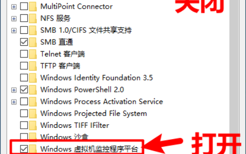 win10  VM虚拟机启动后黑屏重启解决方法